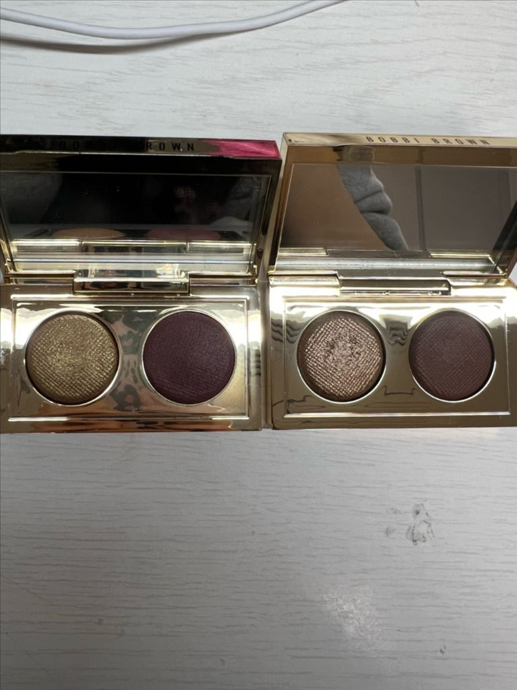 바비브라운 럭스 아이섀도우 듀오 라스트댄스, 댄스 플로어 글램--2