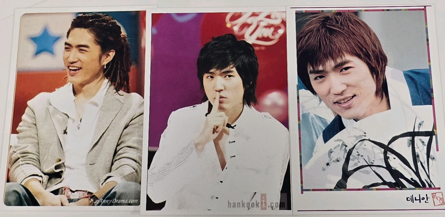 <일괄판매>지오디 안데니 앨범+김부용 카세트 테이프+덴스튜디오 MD+악어덴인형+에코백+사진첩 등--8