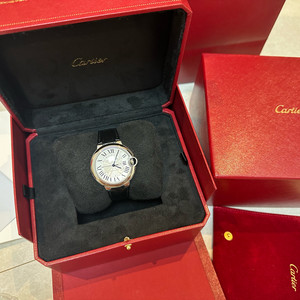 정품 까르띠에 발롱블루 36 오토매틱