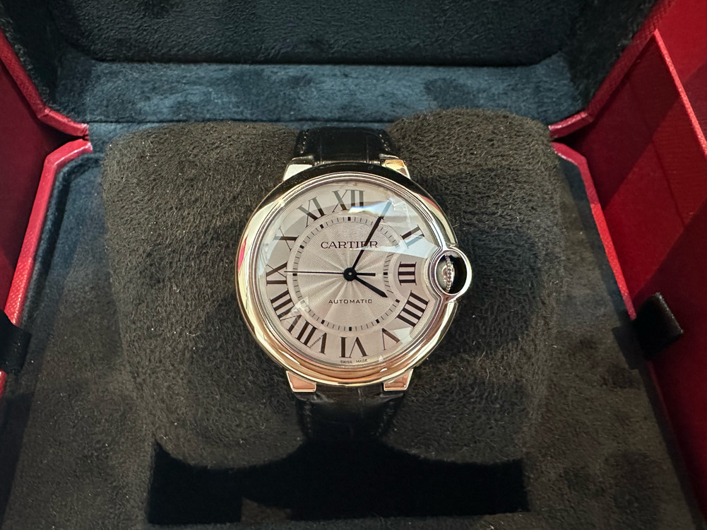정품 까르띠에 발롱블루 36 오토매틱--5