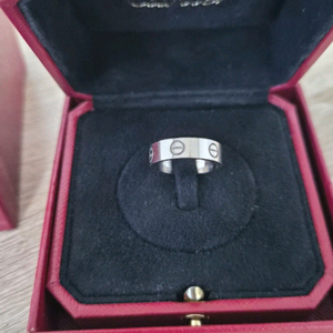 까르띠에 러브링 클래식 18k화이트골드