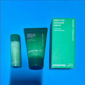 [새제품]이니스프리/NEW그린티/속보습크림/에센스