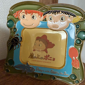 고전/지브리 벼랑위의 포뇨 액자,왕 키링 일괄