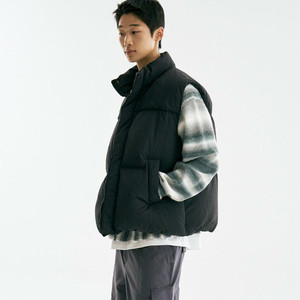 [M] 더니트컴퍼니 라이트 덕다운 패딩 조끼 베스트 이미지