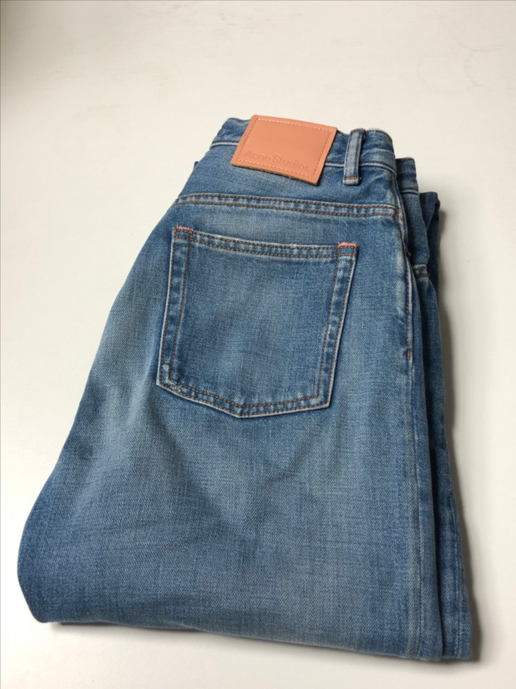 아크네스튜디오 하이라이즈 슬림레그 진--1