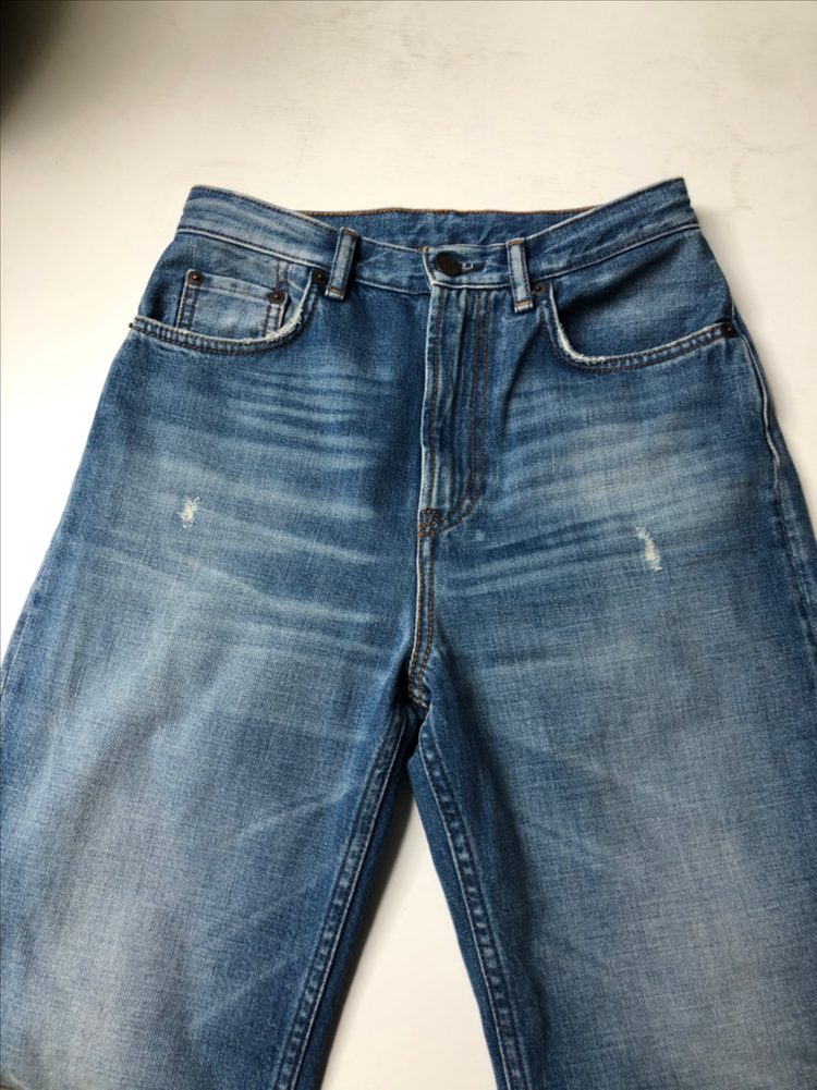 아크네스튜디오 하이라이즈 슬림레그 진--2