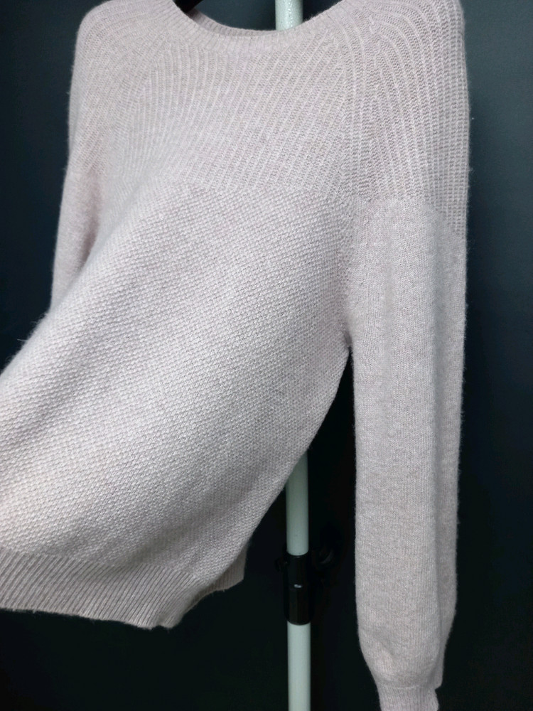 나이스클랍 춘추동 캐시미어블랜 니트블라우스 F 33-55--4