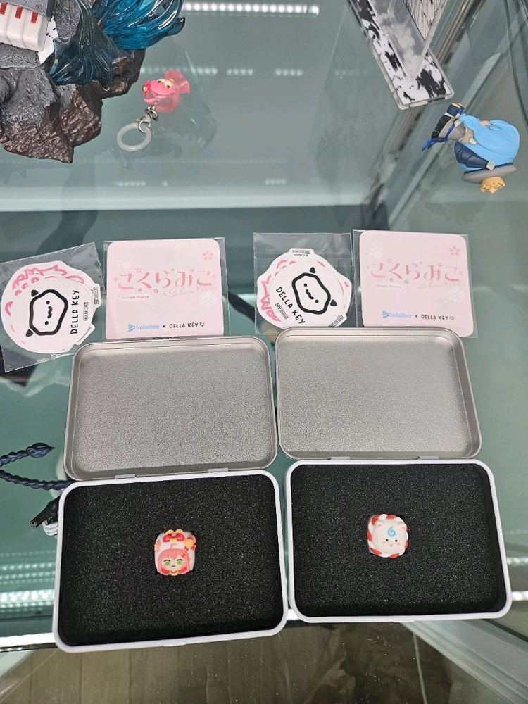 2개 일괄사쿠라 미코 아티산 키캡 이미지