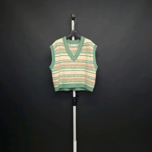 써스데이아일랜드 춘추동 루즈박시핏 베스트 55.66