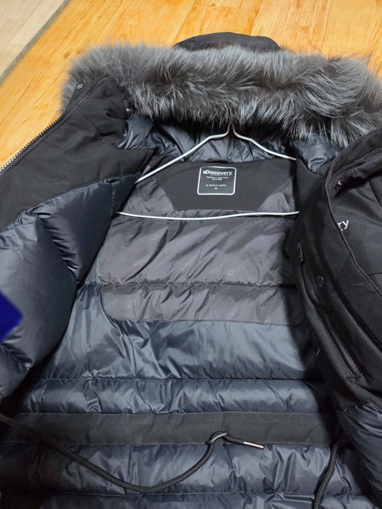 여성 롱패딩(신세계 백화점 정품) 변우석배우님 광고 디스커버리 이미지