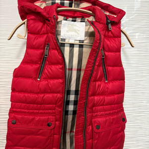 버버리 패딩 조끼 10Y