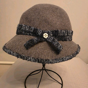 여성 울 버킷햇 모자