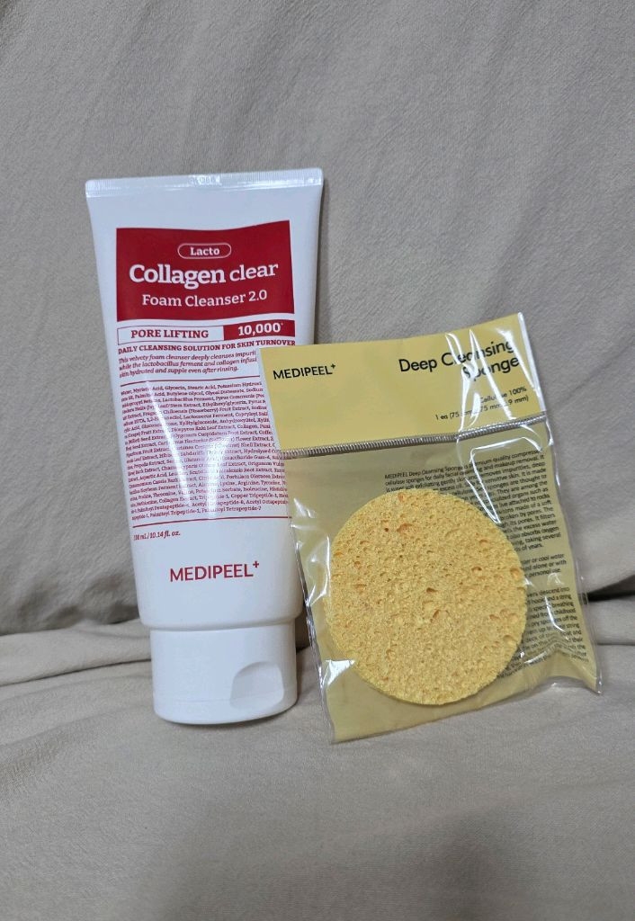 메디필 레드 락토 콜라겐 폼클렌징 300ml--3