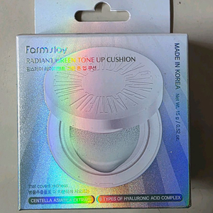 팜스테이 레이디언트 그린 톤 업 쿠션 15g
