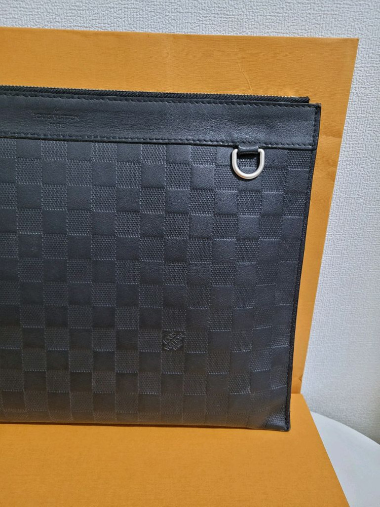 루이비통 디스커버리 다미에 인피니 포쉐트 클러치--1