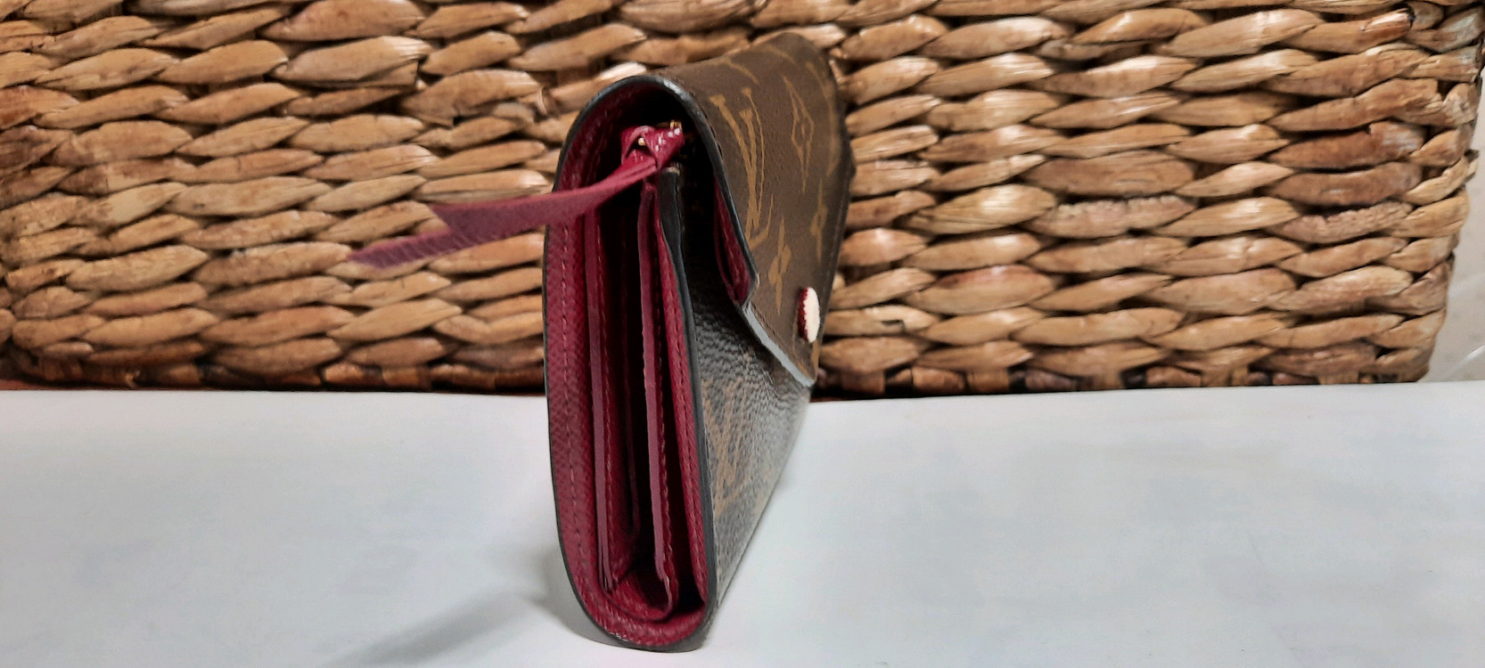 Louis Vuitton Monogram Victoriane Leather Wallet 가죽지갑 정품 남여공용3단--3