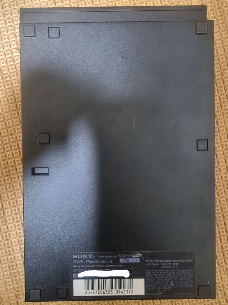 플스2 PS2 7만번 슬림 모델(게임패드 제외)--1