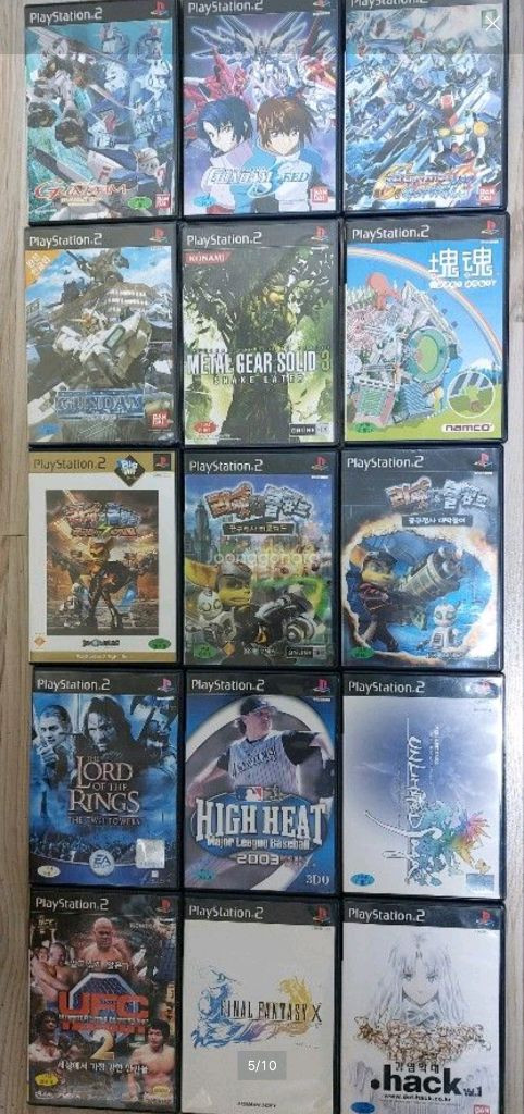 플스2 게임. PS2--4