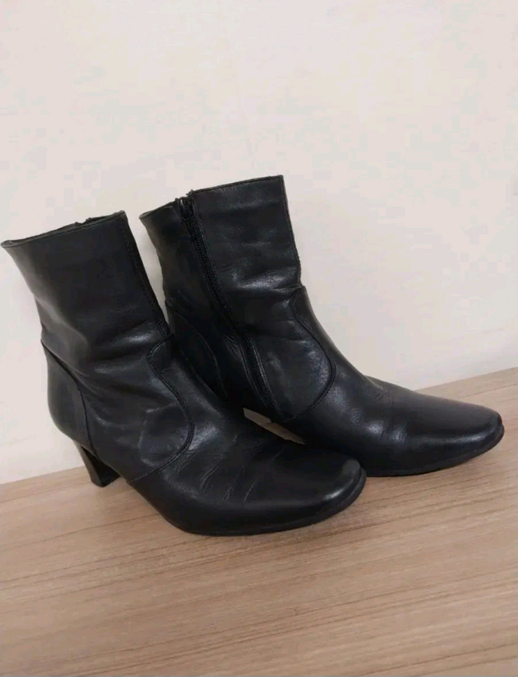 여성 마나스 (이태리) 천연가죽 앵클부츠 (38 / 240) 이미지