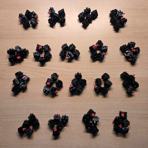 체리 저소음 적축 풀윤활 90개 (기계식키보드 스위치)