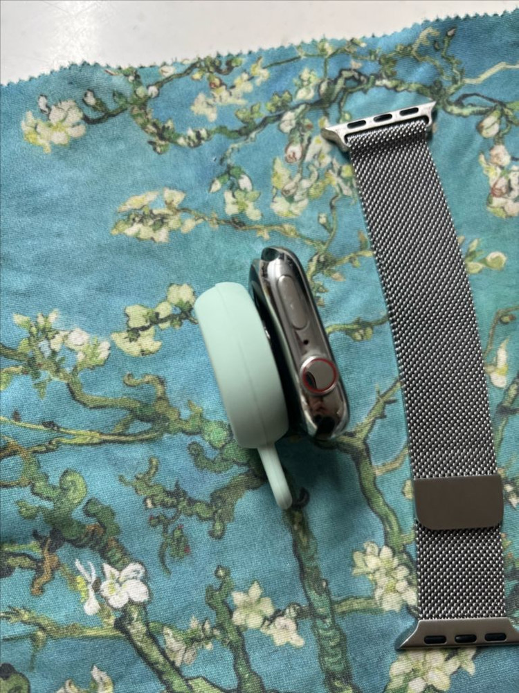 애플워치8스테인리스 41mm 실버--5