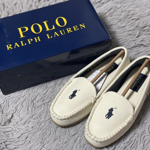 미사용 폴로 DECLAN RF103583W 로퍼 크림