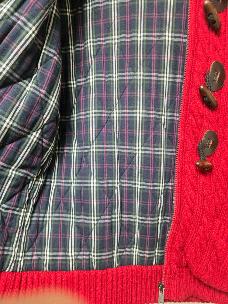 빈폴니트 후드 집업--1