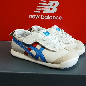 오니츠카타이거키즈 150 운동화 화이트레드블루