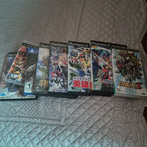 PS2 PSP 게임 타이틀 모음 스트리트파이터 로봇대전 이미지