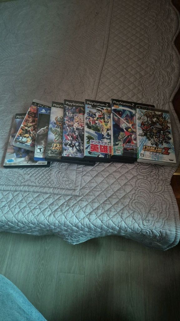 PS2 PSP 게임 타이틀 모음 스트리트파이터 로봇대전 이미지