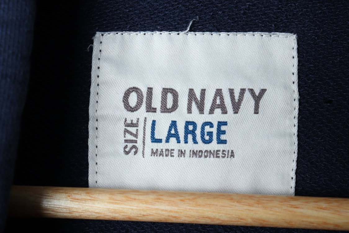 (L-XL) 올드네이비 후드집업 성조기 네이비 Y2K--5