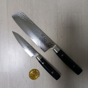 약셀 젠 vg10 다마스커스 나키리 칼세트 박스신품 이미지