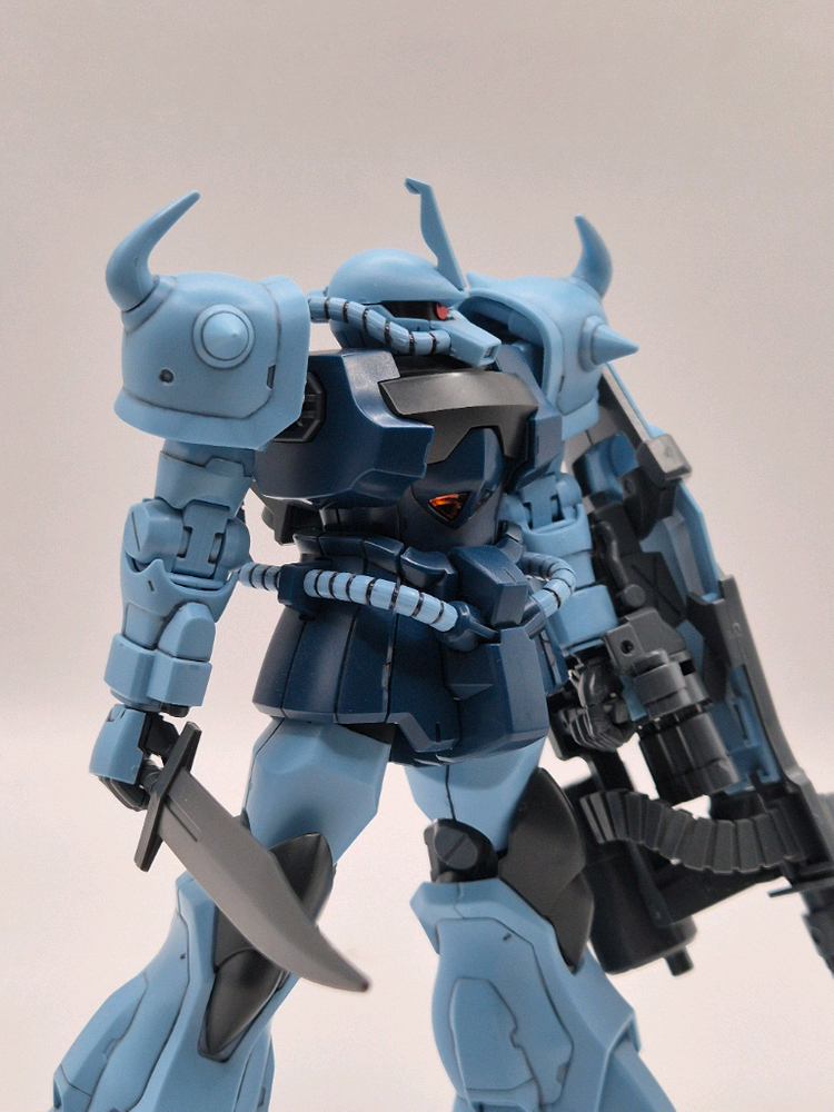 (상급) hg 반다이 건담 구프 커스텀 프라모델 08 소대--2