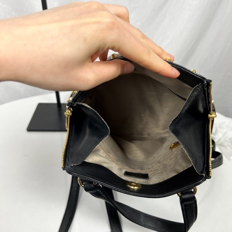 RLL 레어 랄프로렌/가죽 백팩 블랙 폴로 가방/라덴 이미지