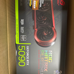에이수스 ROG RTX 5090 그래픽카드 신품 미개봉