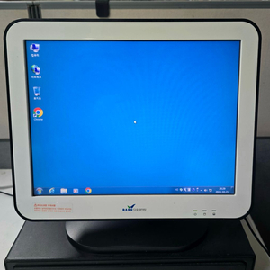 애니샵S중고포스기 터치모니터 배달용POS 벽걸이가능한 주문보조포스단말기 이미지