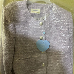 아이링마켓 연보라 트위드 M 새상품