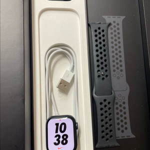 애플워치7나이키 41mm 미드나이트