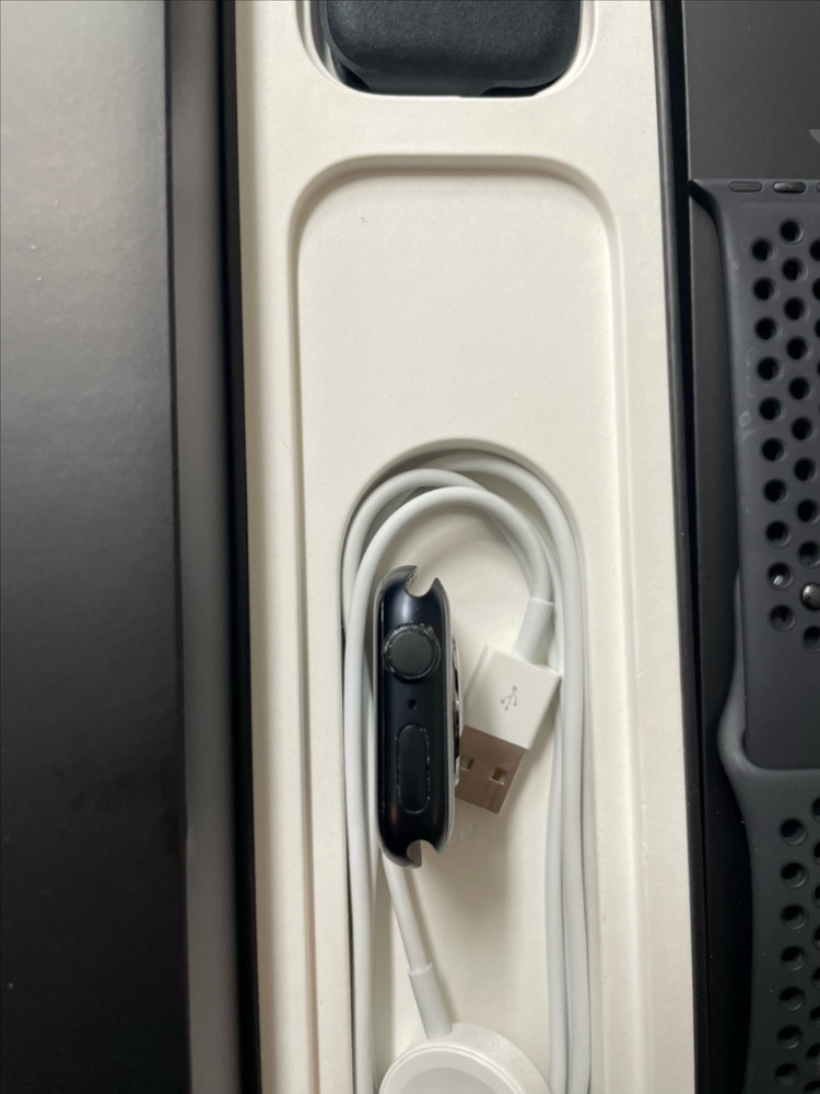 애플워치7나이키 41mm 미드나이트--3