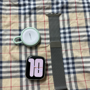 애플워치8스체인리스 41mm 실버