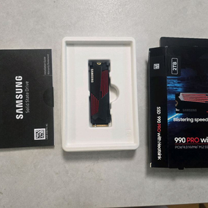 삼성 990 pro 히트싱크 2tb ssd