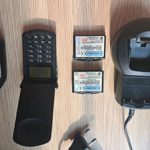 모토로라 스타택 폴더폰 세트 초창기usa버전