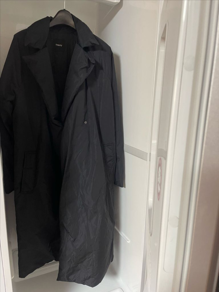 새상품) Theory 띠어리 벨트 패딩 코트--3