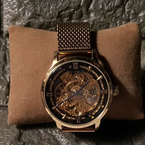 바이노 스켈레톤 오토매틱 시계팝니다.