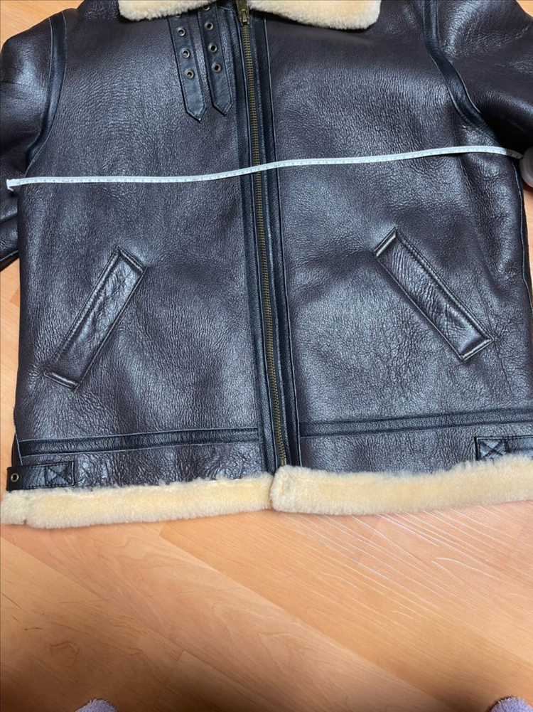 천연가죽 양가죽 양털 무스탕--5