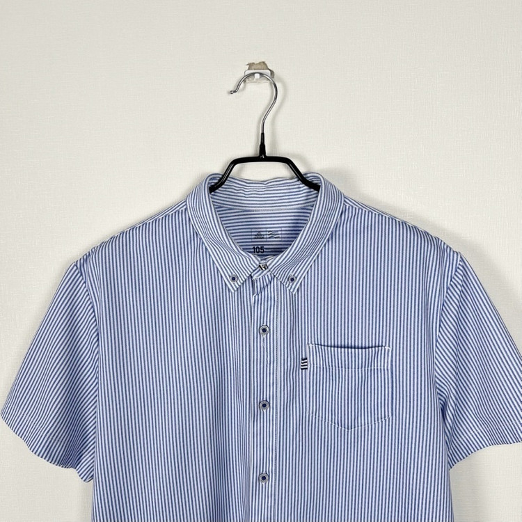 아디다스 골프/스판 반팔 셔츠 남방 남XL 105/라덴 이미지