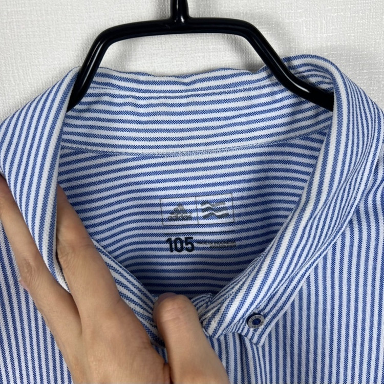 아디다스 골프/스판 반팔 셔츠 남방 남XL 105/라덴 이미지