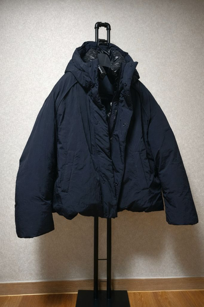 23fw 준지 189 숏 패딩 구스다운 점퍼 46사이즈(국내 100~105) 이미지