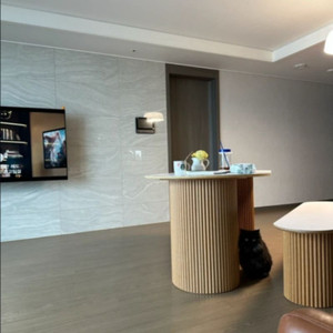 세레스홈 호마이카 테이블 +벤치형의자 이미지