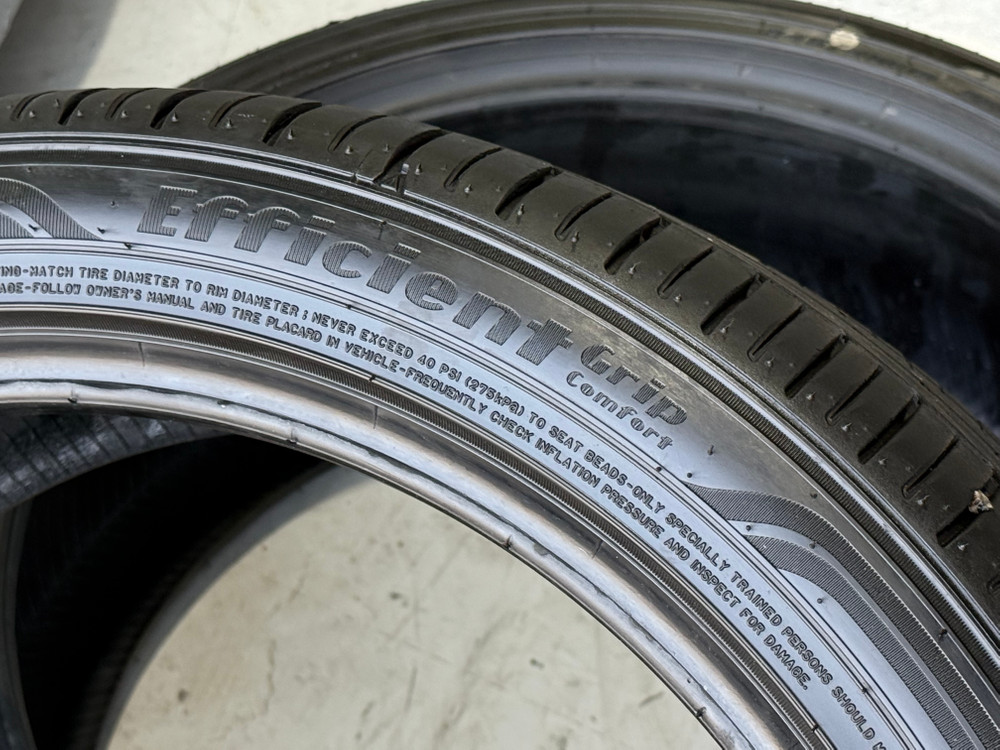 2454019 굿이어타이어 그립 중고타이어 245 40 19 굿이어 19인치타이어--4